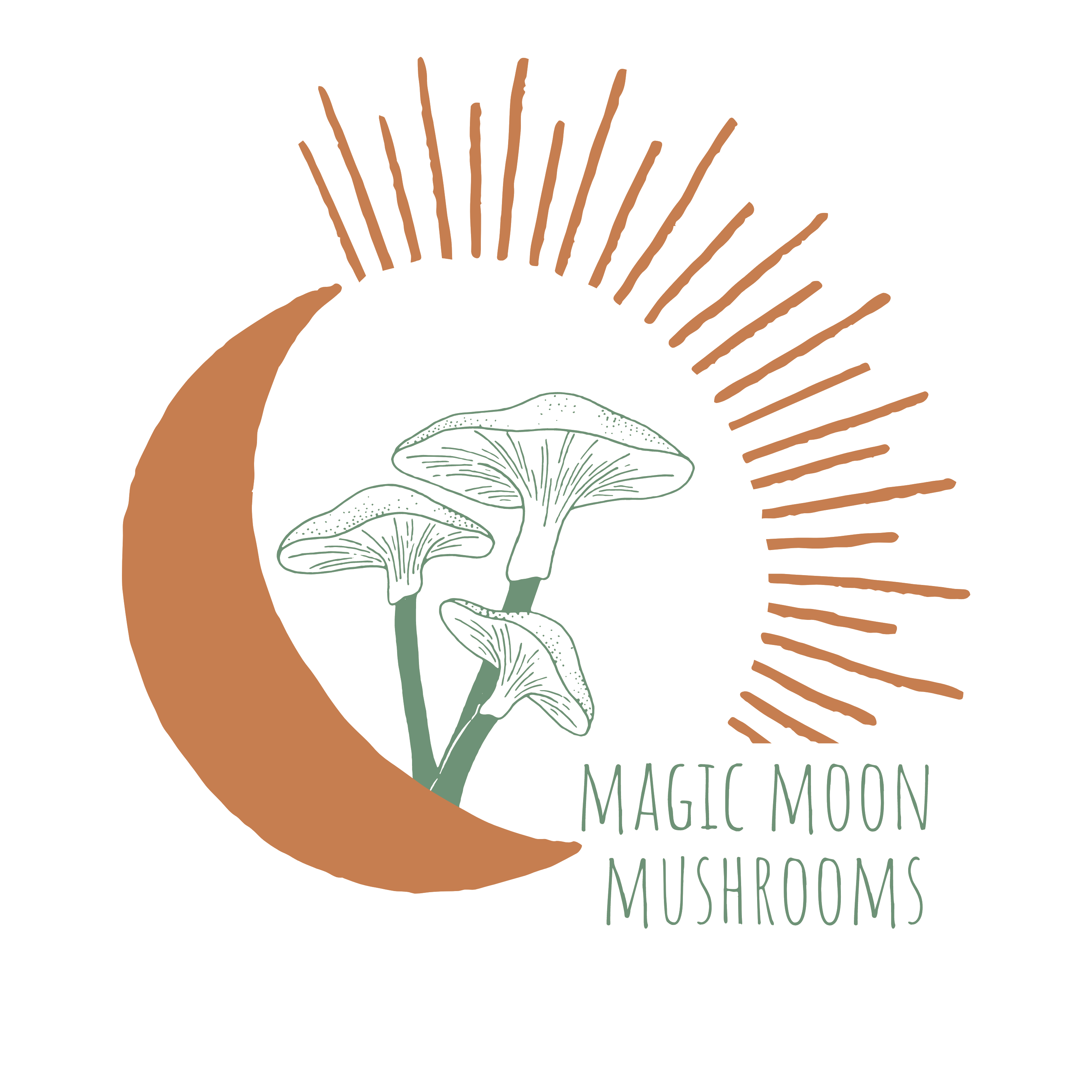 magic moon mushrooms logo
